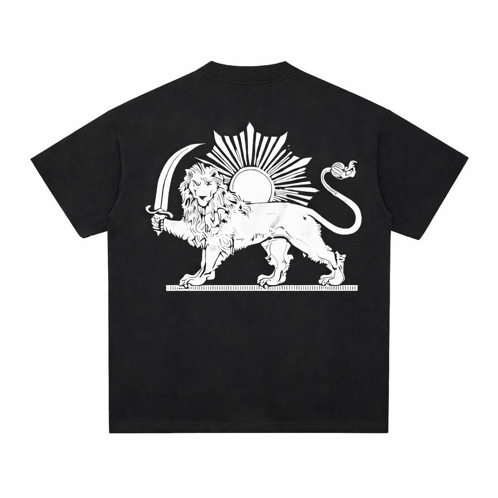 Free Iran – Freedom Statement T-Shirt - Schwarz - Weiß